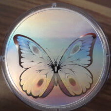 1 Unze - São Tomé und Príncipe "Hologram Butterfly" 1998 Proof