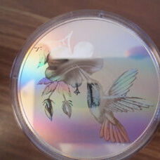 1 Unze - São Tomé und Príncipe "Hologram Hummingbird" 1998 Proof