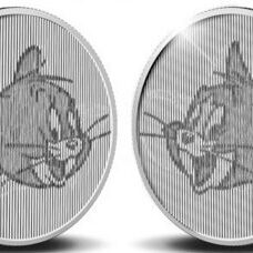 1 Unze - 80th Anniversary Tom & Jerry Flip-Coin