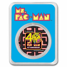 1 Unze - Niue 40 Jahre Miss Pac Man 2021 Colored