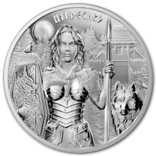 1 Unze - Germania Mint - Valkyries Series: Hildegard 2022
