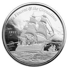 1 Unze - St. Vincent & The Grenadines "Kriegsschiff" 2022
