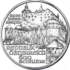 Österreich - Burg Hohenwerfen 2000 Proof