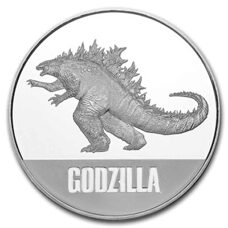 1 Unze - Niue Godzilla vs. Kong: Godzilla 2021 BU