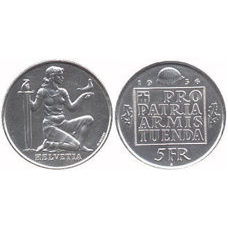 5 Franken Gedenkmünzen