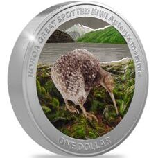 1 Unze - Neuseeland Kiwi 2024 Proof Colored