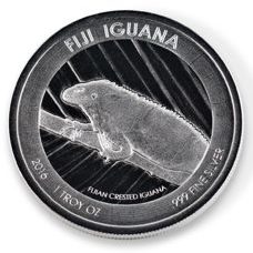1 Unze - Fiji "Iguana Echse" 2016