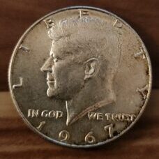 USA - 1/2 Dollar Kennedy 1967