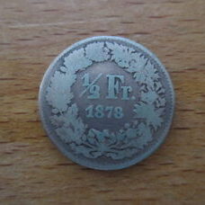1/2 Franken 1878