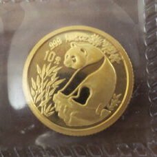 1/10 Unze Gold - China Panda 1993