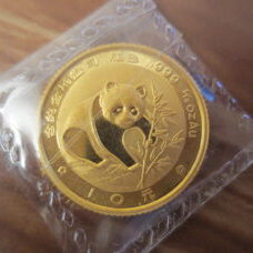 1/10 Unze Gold - China Panda 1988