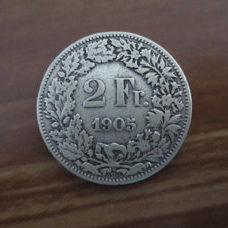 2 Franken 1905