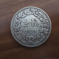 2 Franken 1921