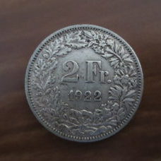 2 Franken 1922