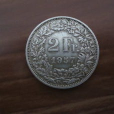 2 Franken 1957