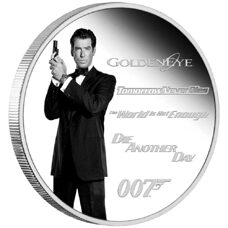 1 Unze - Tuvalu "James Bond Legacy Serie" 4. Ausgabe 2024 Proof