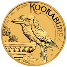 1/10 Unze Gold - Kookaburra 2022