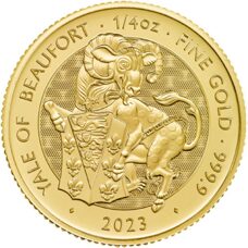 1/4 Unze Gold - "The Tudor Beasts" Yale of Beaufort 2023