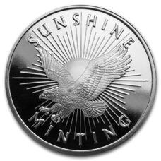 1 oz - USA Sunshine Mint (Mint Mark SI)