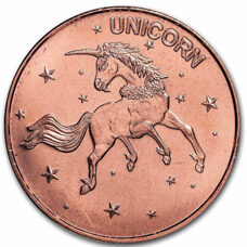 1 Unze Kupfer - USA - Unicorn