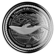 1 Unze - St. Vincent & The Grenadines "Humpback Whale" 2021