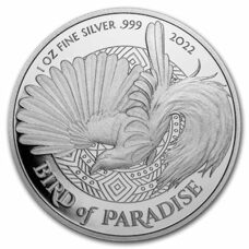 1 Unze - Papua-Neuguinea - Birds of Paradise 2022