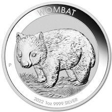 1 Unze - Australien Wombat 2022