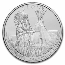 1 oz - USA Sioux Indian Chief Guardian 2022
