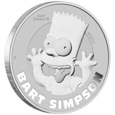 1 oz - Tuvalu The Simpsons Bart Simpson 2022