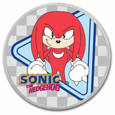1 oz - Niue Sonic the Hedgehog: Knuckles 2022 coloré dans blister