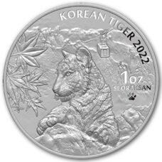 1 Unze - Südkorea Koreanischer Tiger 2022