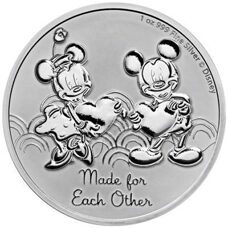 1 Unze - Niue Disney Mickey(TM) & Minnie(TM) Valentinstag 2023