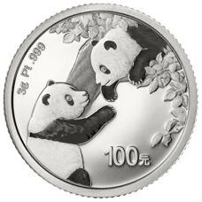 3 gramme de platin - Chine Panda 2023 PP