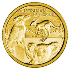 1/4 Unze Gold - Australien Wildtiere 2021