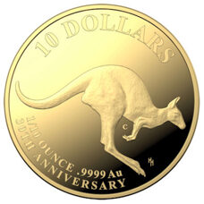 1/10 oz d'or - RAM Kangaroo "30 ans" 2023 PP