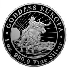 1 oz - Chad Goddess Europa 2023