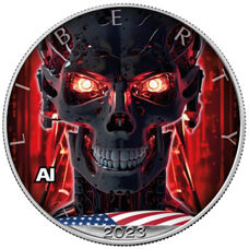1 Unze - American Eagle "Künstiliche Intelligenz" - Terminator 2023