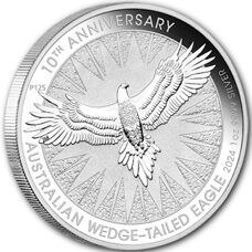1 Unze - Wedge Tailed Eagle 2024 BU