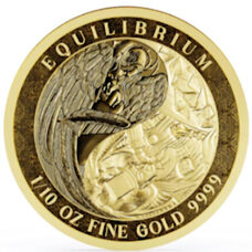 1/10 Unze Gold - Tokelau Equilibrium 2024 Prooflike