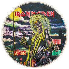 1 oz - île Cook - Iron Maiden Killers 2024 PP coloré