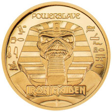 0.5 grammes d'or - île Cook - Iron Maiden Powerslave 2024 PP