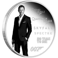1 oz - Tuvalu "James Bond Legacy Serie" 5ème édition 2024 PP