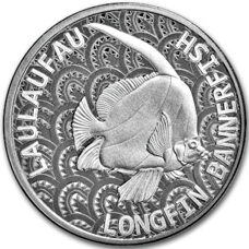 1 Unze - Tokelau Longfin Bannerfish 2024
