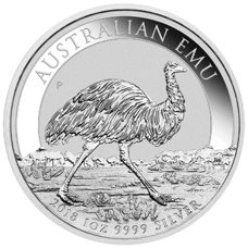 1 Rouleau de 20 pièces - 1 oz Emu 2018