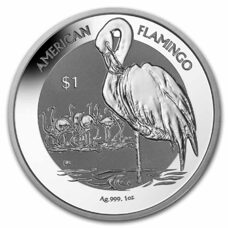 1 oz - Îles Vierges britanniques American Flamingo 2021