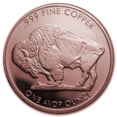 1 oz Cuivre - USA - American Buffalo