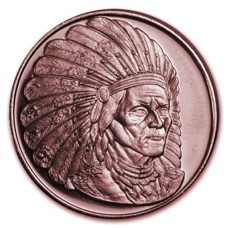 1 Unze Kupfer - USA - Sitting Bull