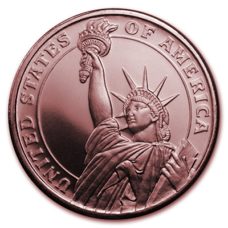 1 oz Cuivre - USA - Statue of Liberty