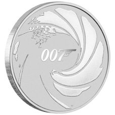 1 Unze - Tuvalu James Bond Gun Logo 2020