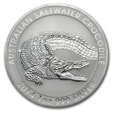 1 Unze - Saltwater Crocodile 2014